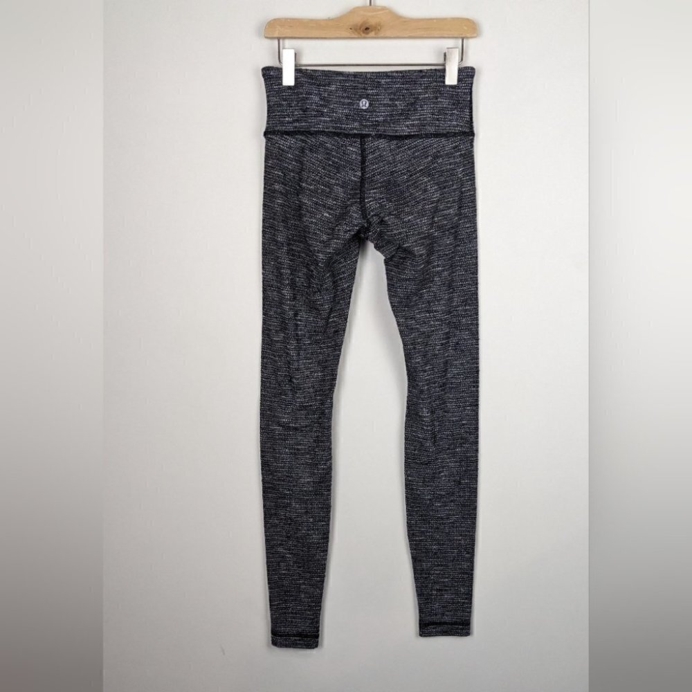 Lululemon Wunder Under Pant Coco Pique Black - Picture 4 of 9